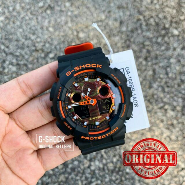 g shock ga 100br