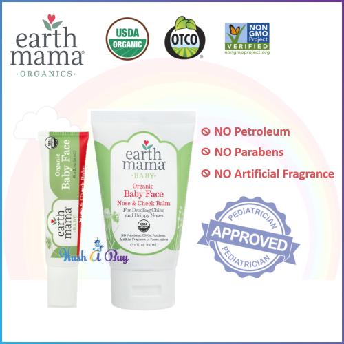 earth mama organics baby face nose and cheek balm