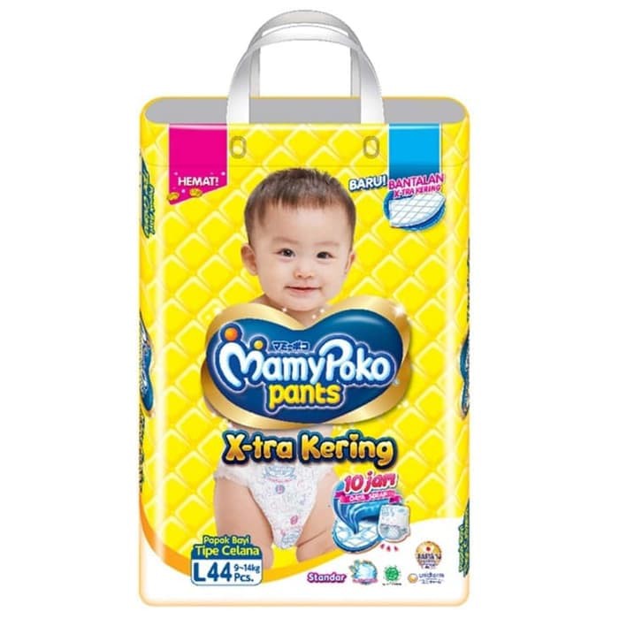 Mamypoko Pants L44 X-Tra Dry Baby Diapers