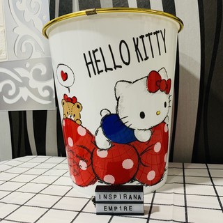 Tong Sampah 23cm Hello Kitty Princess Avangers Flamingo Dustbin Tong Sampah Hello Kitty Cartoon Shopee Malaysia