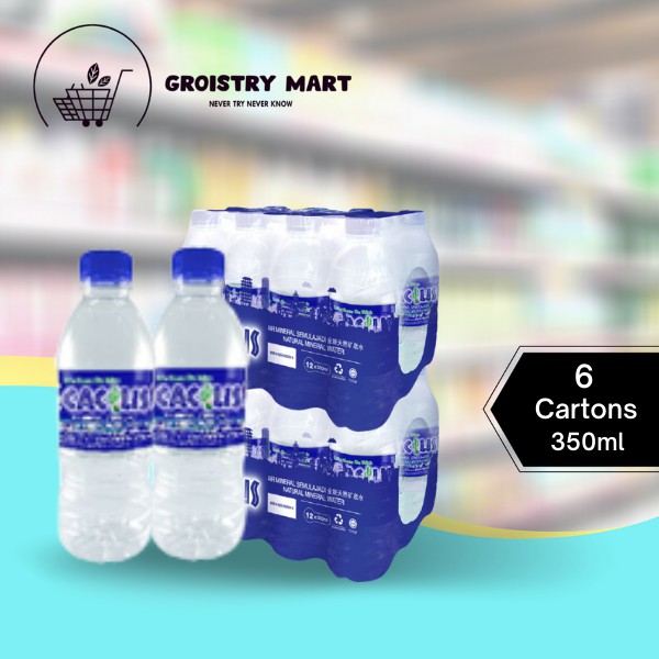 Cactus Mineral Water Shrink Wrap (350ML x 288 bottles) 6 Cartons [Klang ...