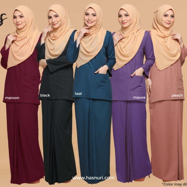  HASNURI  HANIS KURUNG  V1 V2 BAJU  KURUNG  KEDAH  BAJU  