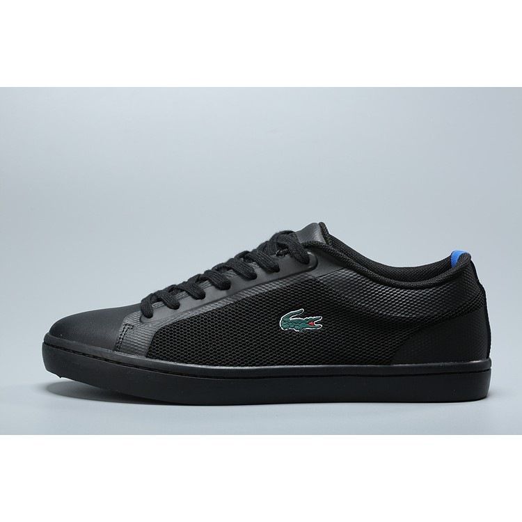 LACOSTE Crocodile black men's shoes 