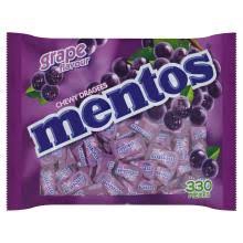 330 Pcs Mentos Grape Chewy Dragees Candy HALAL (LOCAL READY STOCKS ...