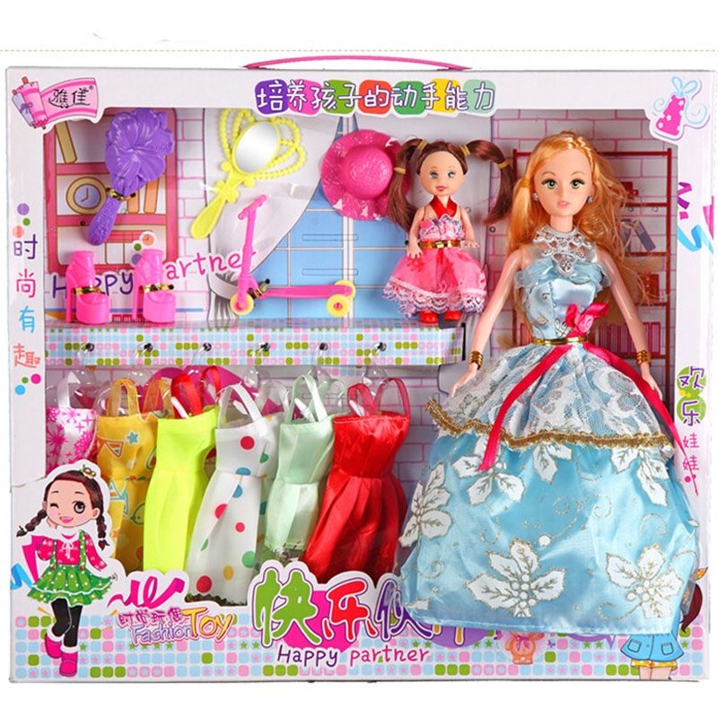 barbie doll gift set