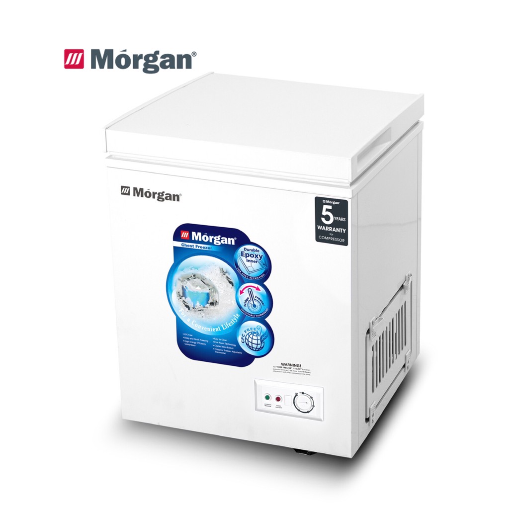 Morgan Chest Freezer Fridge Deep Freezer Mcf Wintry 68 Shopee Malaysia