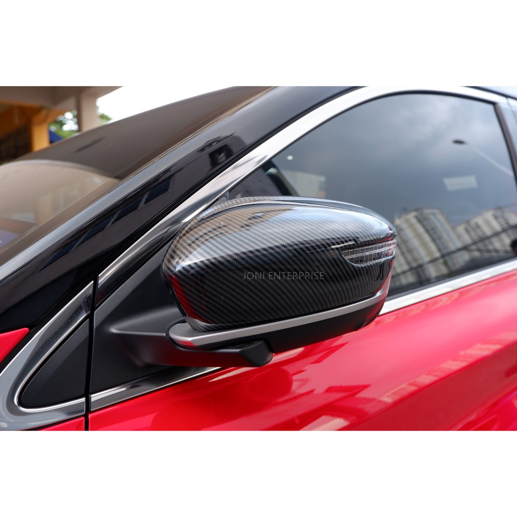 Proton X50 X70 Side Mirror Cover Carbon Fiber Accessories Shopee Malaysia