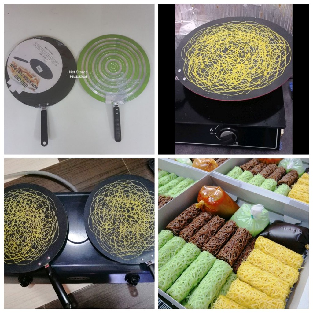 HARGA TERMURAH NON-STICK FLAT PAN UNTUK ROTI JALA, LEMPING, ROTI CANAI, CHAPATI