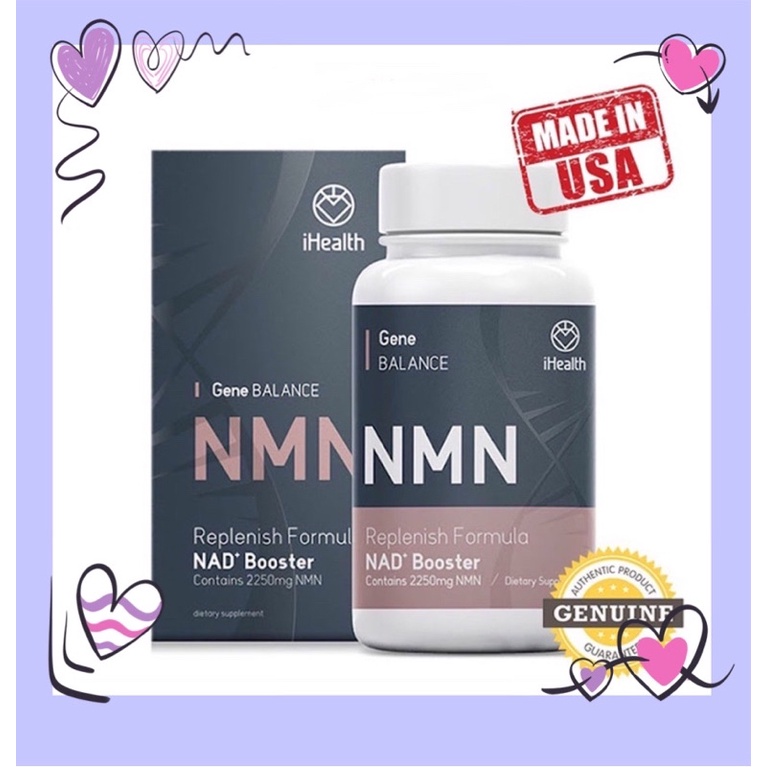 🇺🇸美国原装ihealth Gene Balance NMN Replenish Formula NAD+ Booster Shopee Malaysia