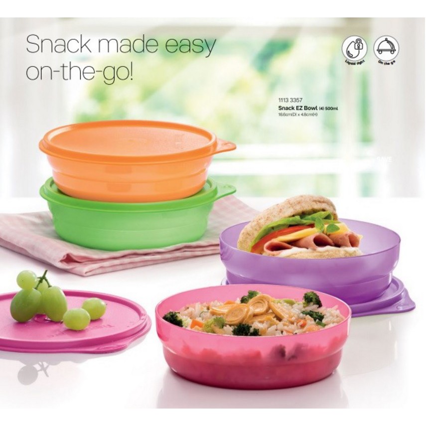 Tupperware Snack EZ Bowl 500ml