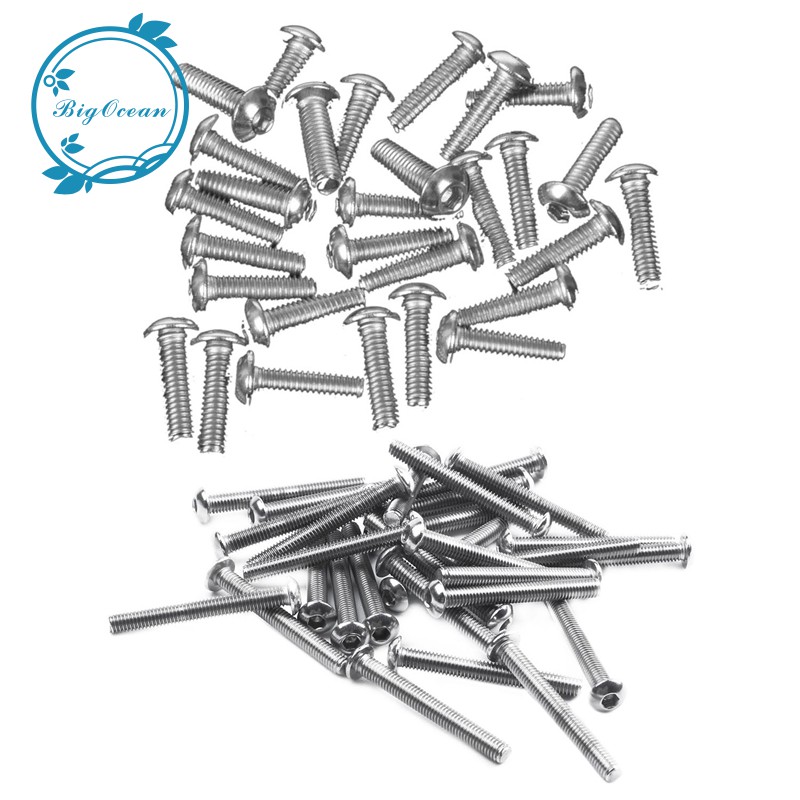 Hex Standoff Female Stainless Steel M4-0.7 Screw Size Pack of 10 3mm Length, 6mm OD 