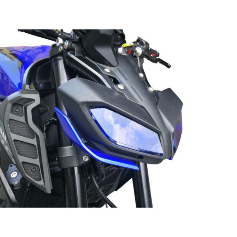 Motorcycle Front Headlight Lens Cover Protector Guard for 2015-2016 Yamaha MT-09 FZ-09 MT09 FZ09 Blue 