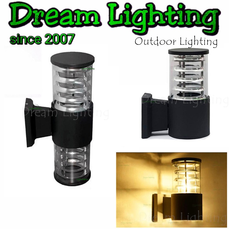 Dream Lighting / Waterproof Outdoor Lighting Up Down Light Porch Light Wall Light / Lampu luar Tiang Lampu dinding