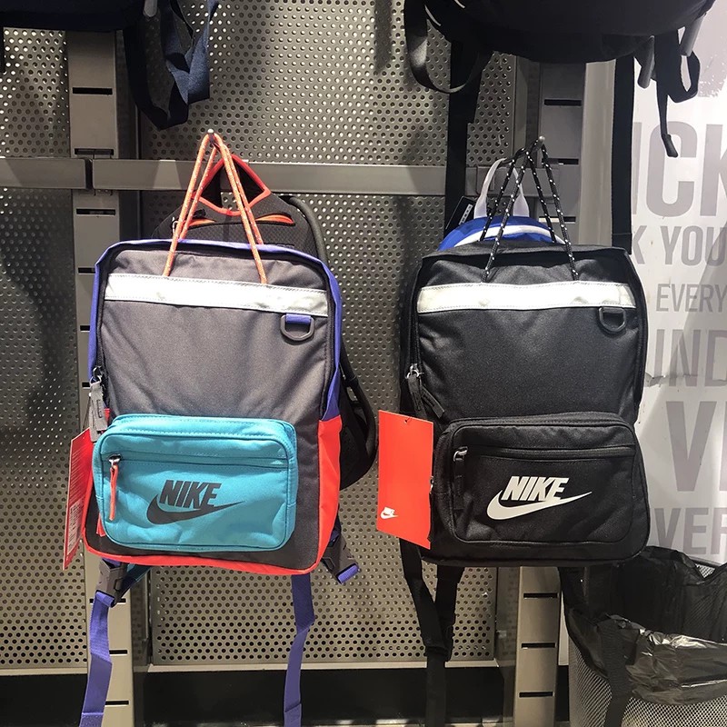 nike black tanjun backpack