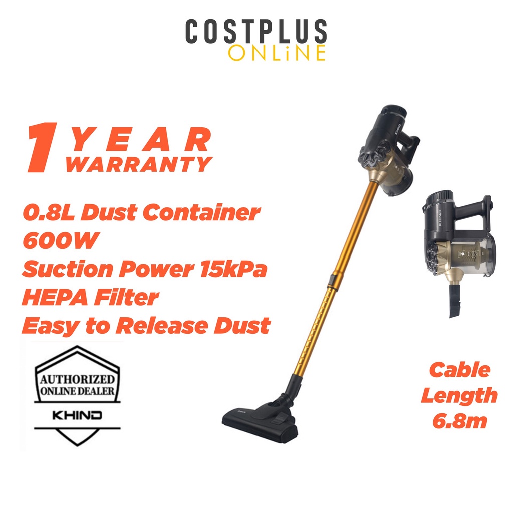 Khind Vacuum Cleaner VC66B VC68P VC500 / Pensonic PVC1000H PVC1000H