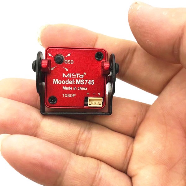 Upgraded Mista 800TVL CCD 2.1mm Wide Angle HD 1080P 16:9 OSD FPV Camera 
