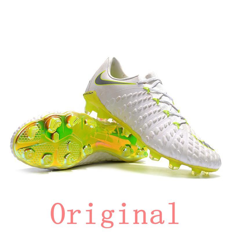 2019 New NIke Hypervenom Phantom III Elite FG 3D knitting men's soccer  football | Shopee Malaysia