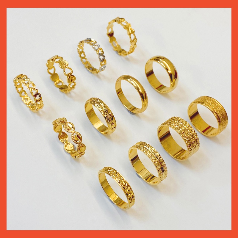 Buy Bangkok 24k Gold Plated Ring Women S Jewelry Fashion Jewellerycincin Coco Design Cincin Emas Korea Gold Ring Cincin Emas Bangkok Cincin Emas Cincin Gold Cincin Love Seetracker Malaysia