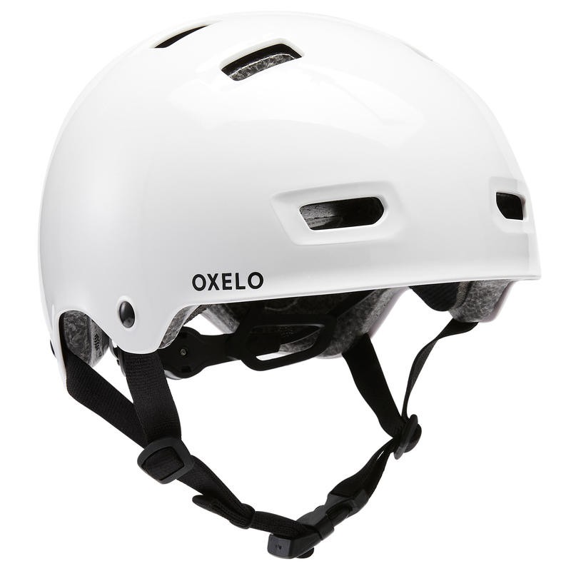 Oxelo Mf500 Universal Skateboard Scooter Roller Skates Helmet All Ages Shopee Malaysia
