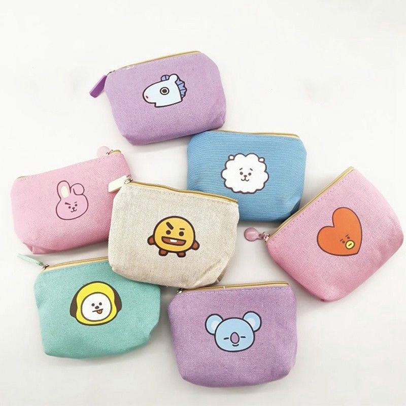 bts coin purse