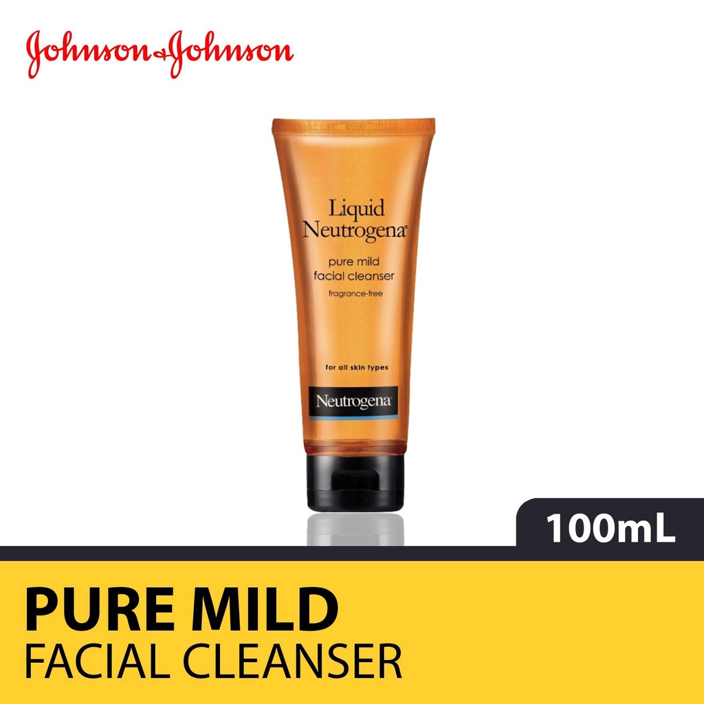 Neutrogena Liquid Pure Mild Facial Cleanser Fragrance-Free 100ml
