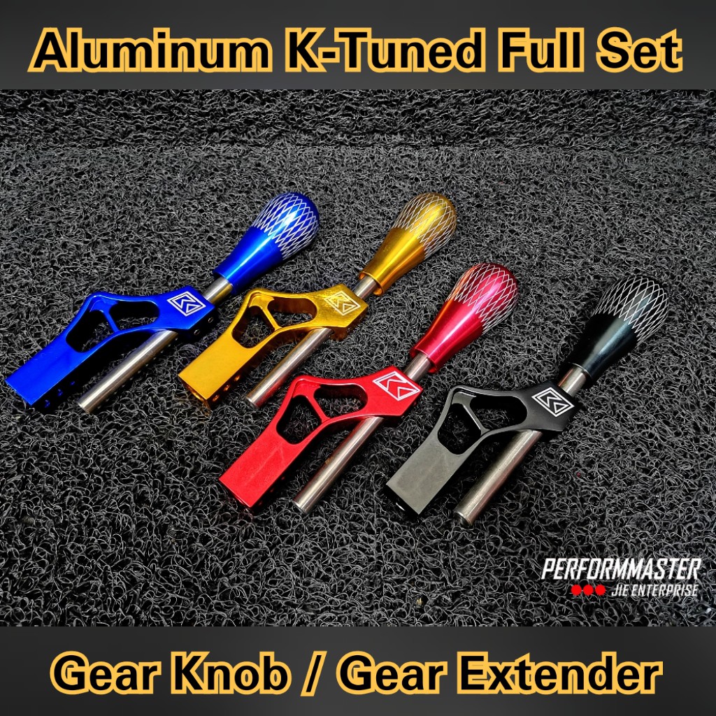 K Tuned Aluminum Gear Shift Knob Head Adjustable Shifter Lever Extender For Universal Car Shopee Malaysia