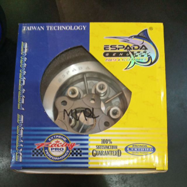 ESPADA GENUINE HYPER CLUTCH SET (RS150/Y15ZR) Shopee Malaysia