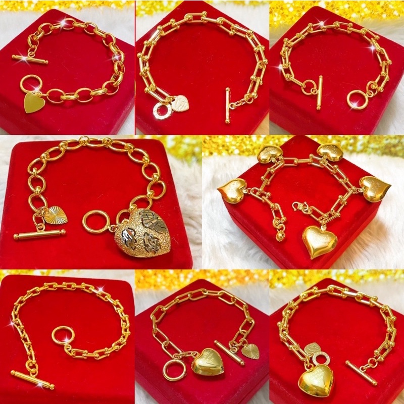 RANTAI TANGAN HARDWARE / RANTAI TANGAN PAPER CLIP / CANDY LOVE COP 916