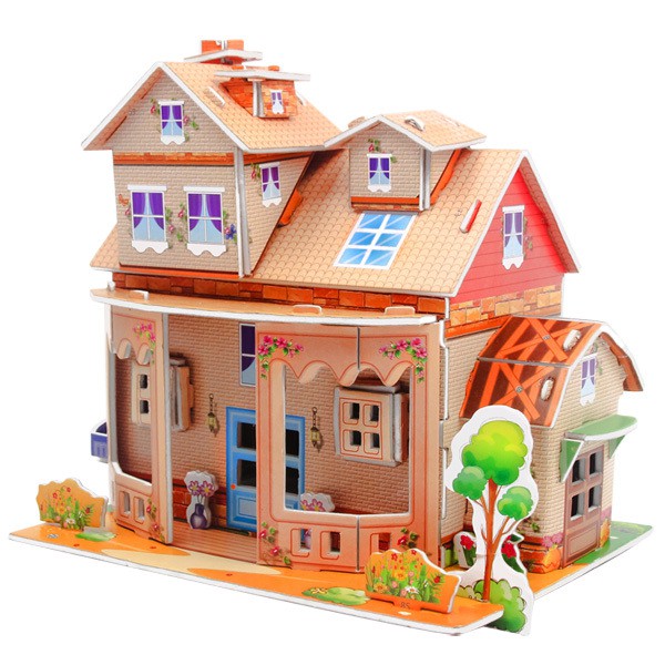 puzzle house toy