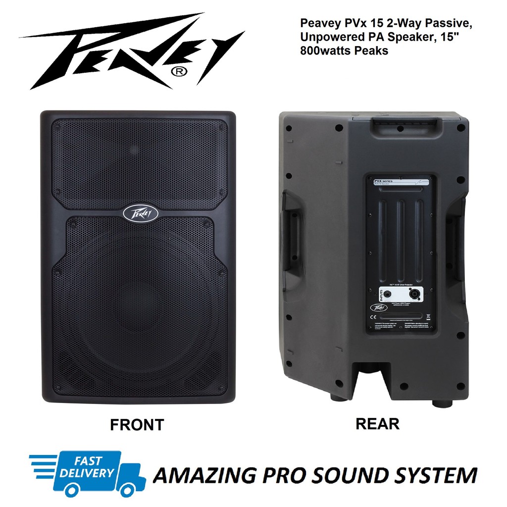 peavey passive speakers