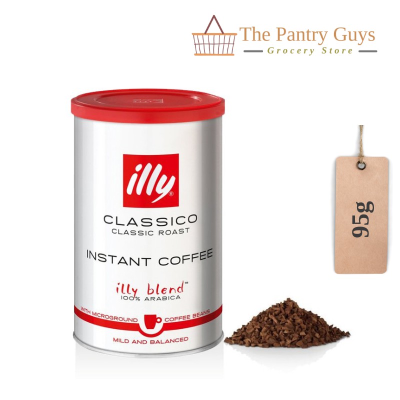 Illy Instant Coffee Classico Taste 95g Shopee Malaysia