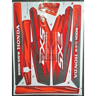 Honda EX5  3 High  Power  Sticker  Stripe Shopee Malaysia