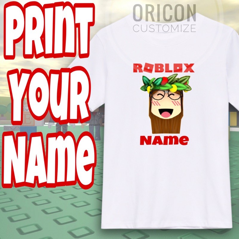 Roblox Tshirt Girl Cotton T Shirt Print Name White Rose Pink Girl Tee Full Cotton For Gamer Rovlox Gfx Aesthetic Mobile Shopee Malaysia - roblox shirt girl aesthetic