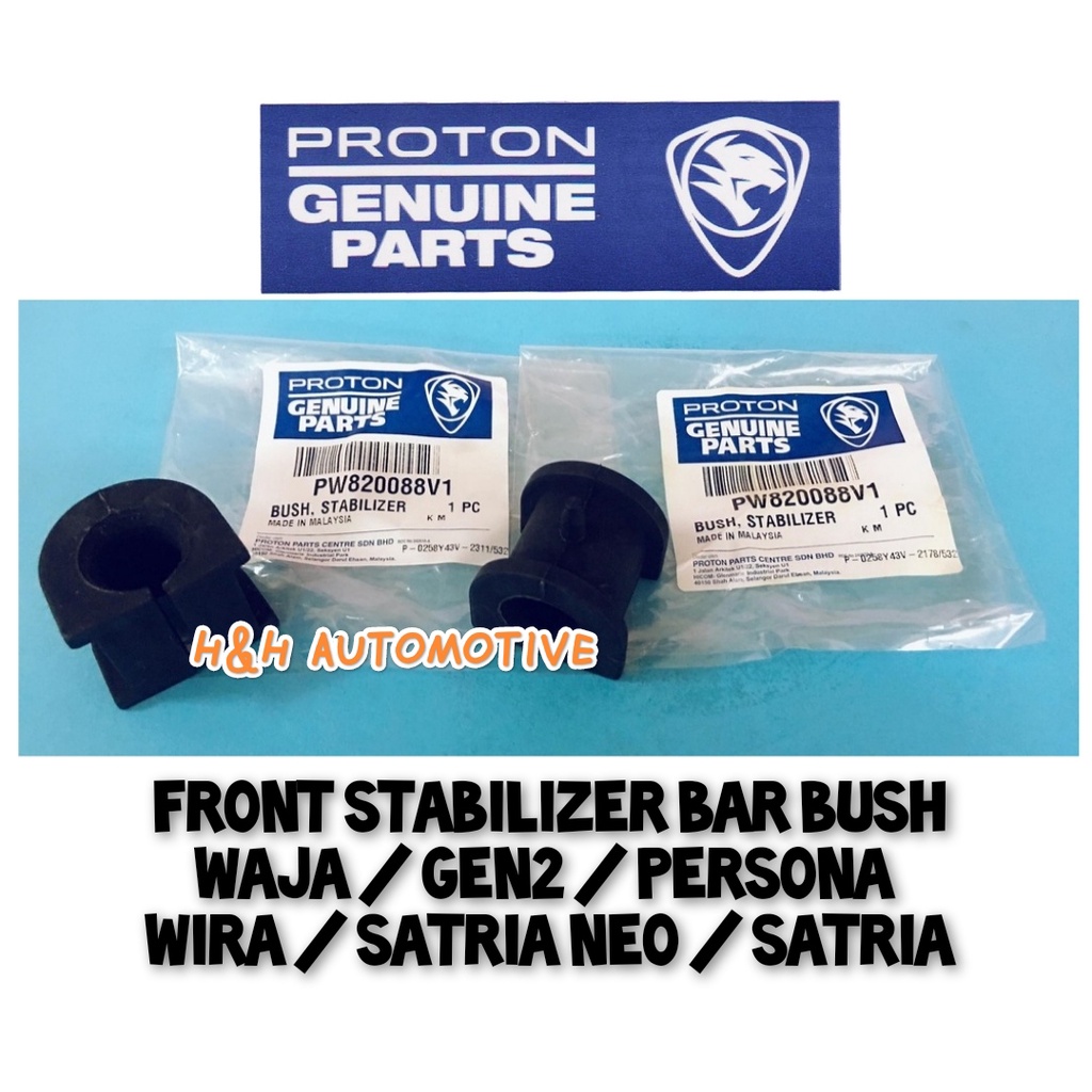 (2pcs)Original Proton Front Stabilizer Bar Bush Frt Waja / Gen2