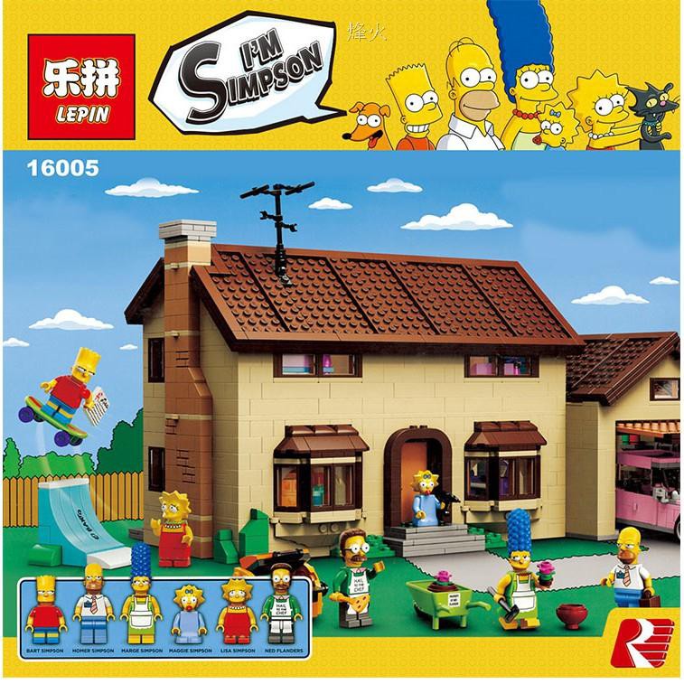 simpsons lepin