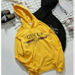 gucci hoodie yellow