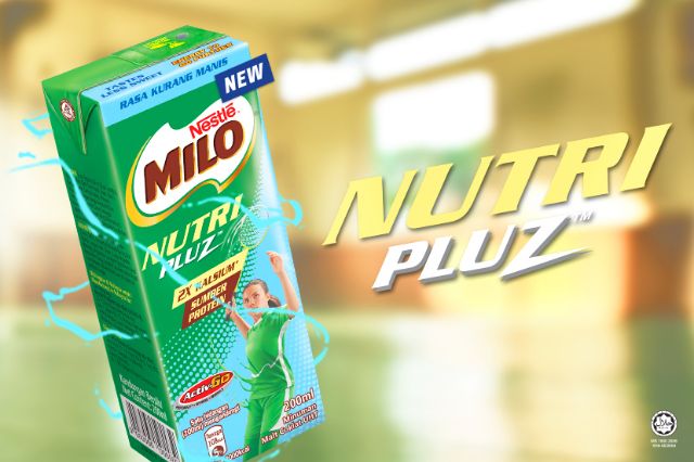 MILO NUTRI PLUZ/MILO KURANG MANIS/AIR KOTAK MILO/MILO VIRAL ...