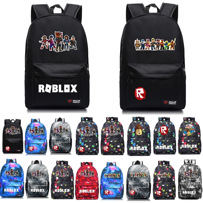 Game Roblox Backpack Kids School Bag Students Bookbag Shopee Malaysia - anime roblox backpack children boys girls school backpacks roblox bag children cartoon school bags backpack