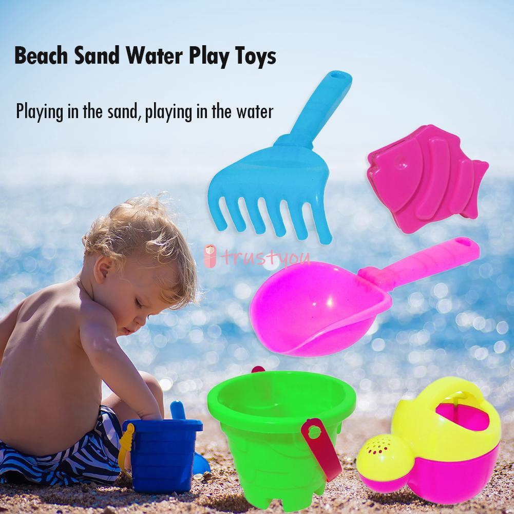 beach playing toys