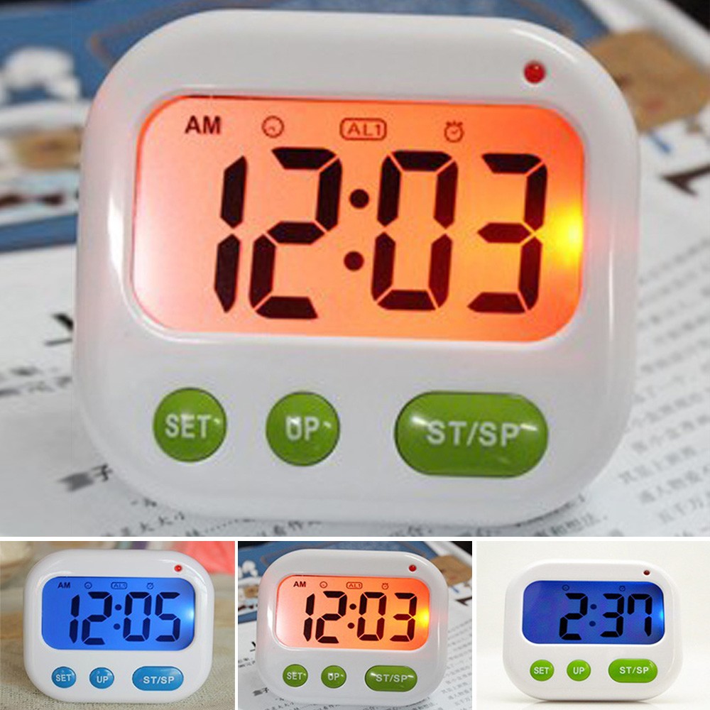 Other Home Décor Clocks Brand New LED Digital Alarm Clock Vibrate Ring