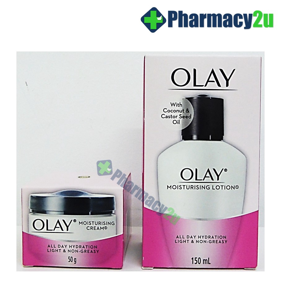 OLAY PINK MOISTURISING CREAM 50G/LOTOIN 150ML | Shopee Malaysia