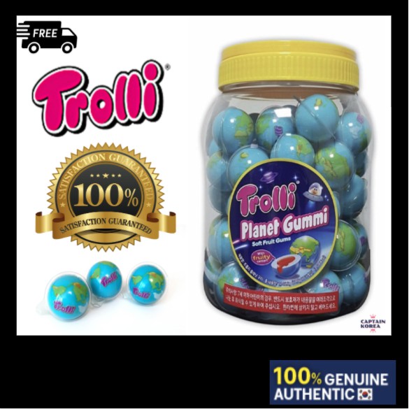 ️[Ready Gummi Trolley trolli Globe Jelly 361