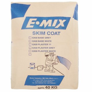 E-Mix Wall Plastering Cement Simen Tampal Dinding Simen Putih | Shopee ...