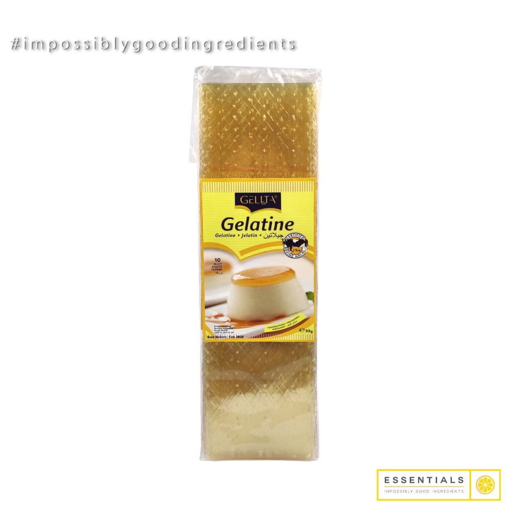 Gelita HALAL Gelatine Sheets [10 Sheets] Shopee Malaysia