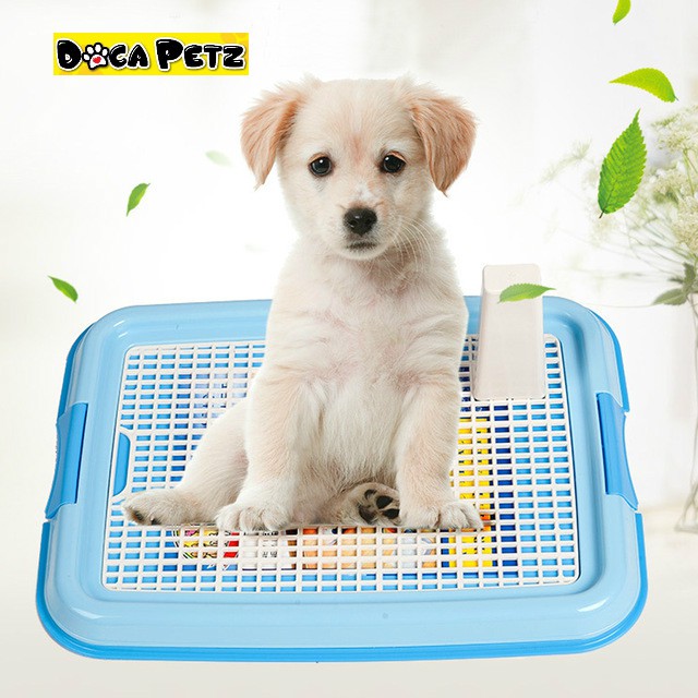 Mesh Dog Toilet Pee Pad Tray Pet Potty Toilet Puppy Pee ...