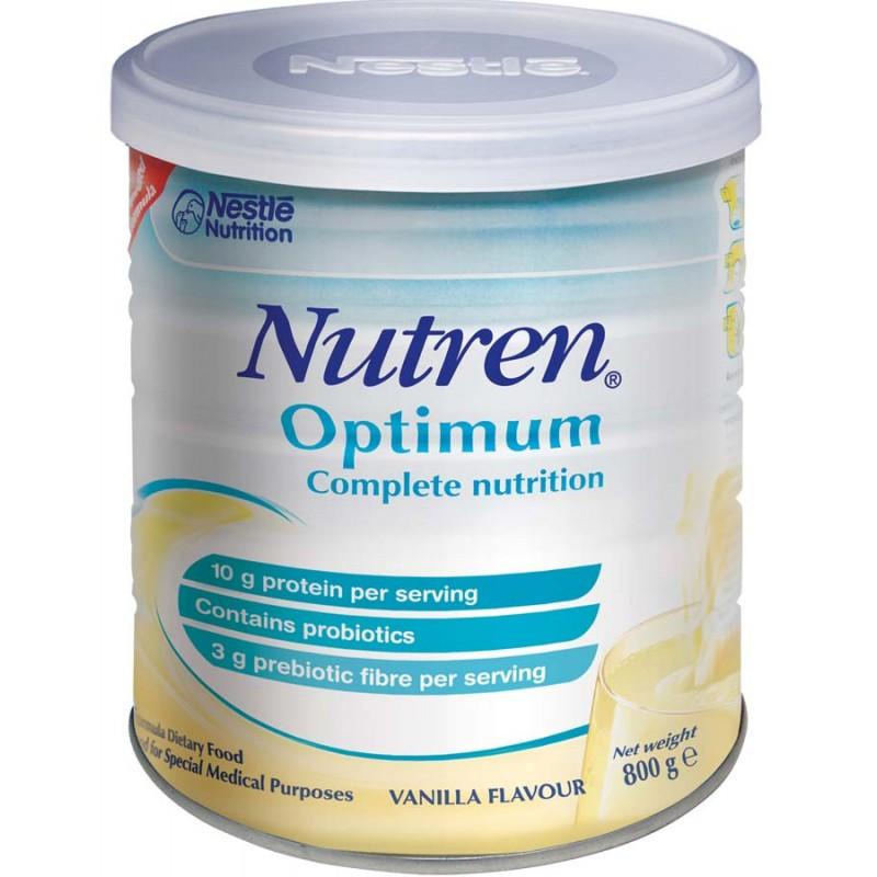 NUTREN OPTIMUM VANILLA FLAVOUR 400g/800g | Shopee Malaysia