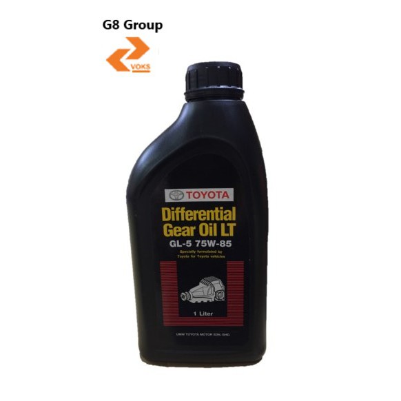 Toyota Differential Gear Oil GL-5 ( 1 Litre ) 75W85 (DGLT575W851L