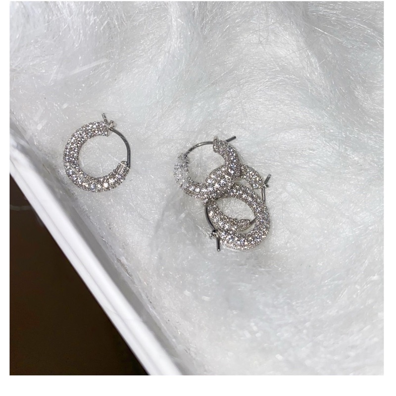 hoop earrings Jenny black pink | Shopee Malaysia