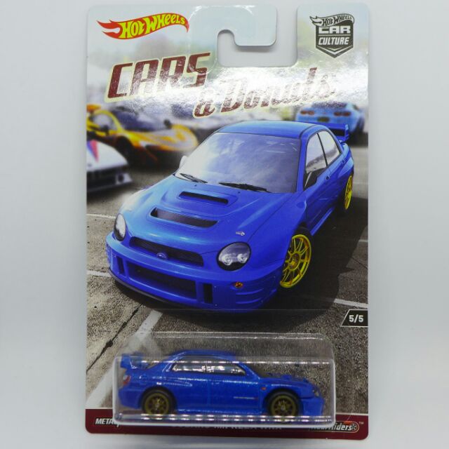 hot wheels cars and donuts subaru