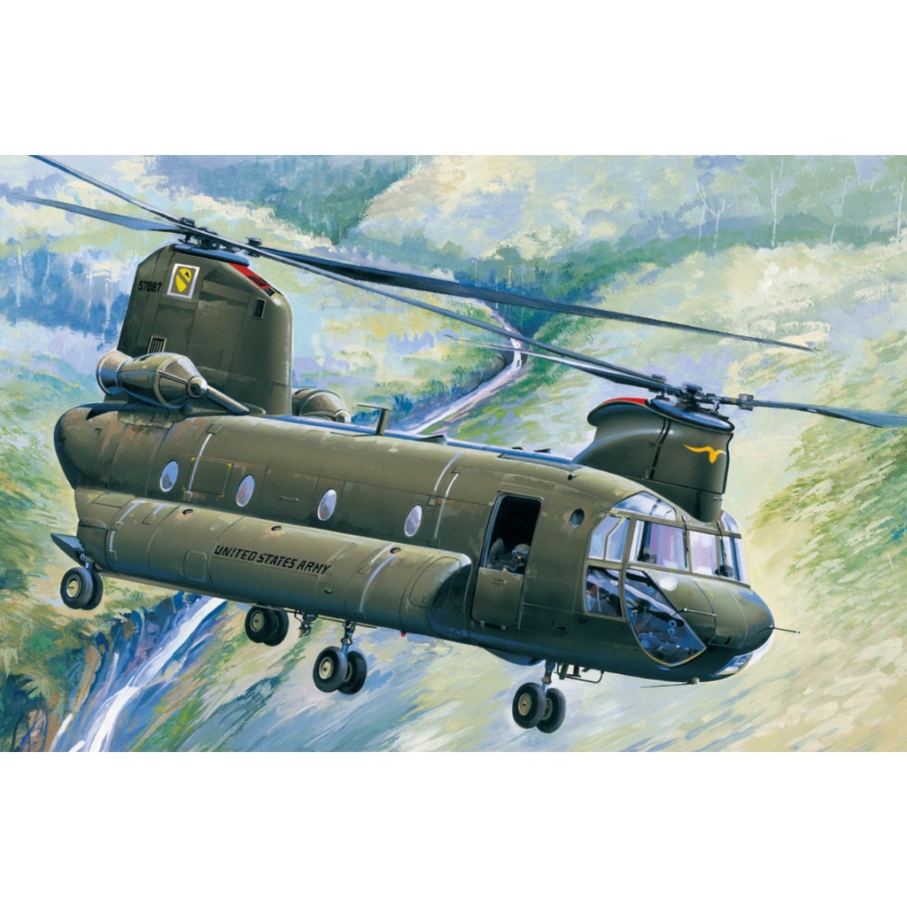 HobbyBoss 1/48 CH-47A Chinook Model Kit